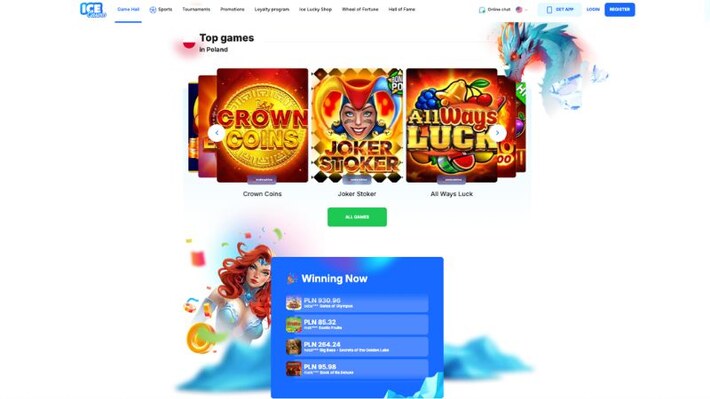 IceCasino screenshot