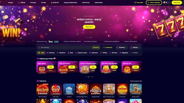 Slotoro Casino screenshot
